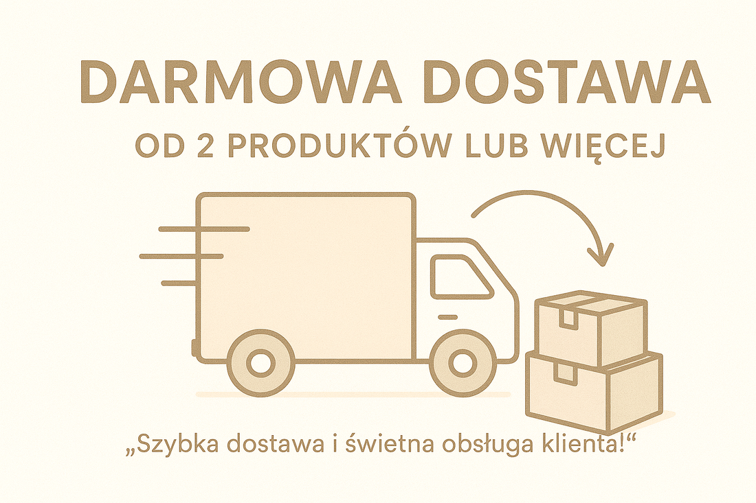 🚚 Kup co najmniej 2 produkty i zyskaj darmową dostawę.