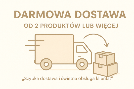 🚚 Kup co najmniej 2 produkty i zyskaj darmową dostawę.