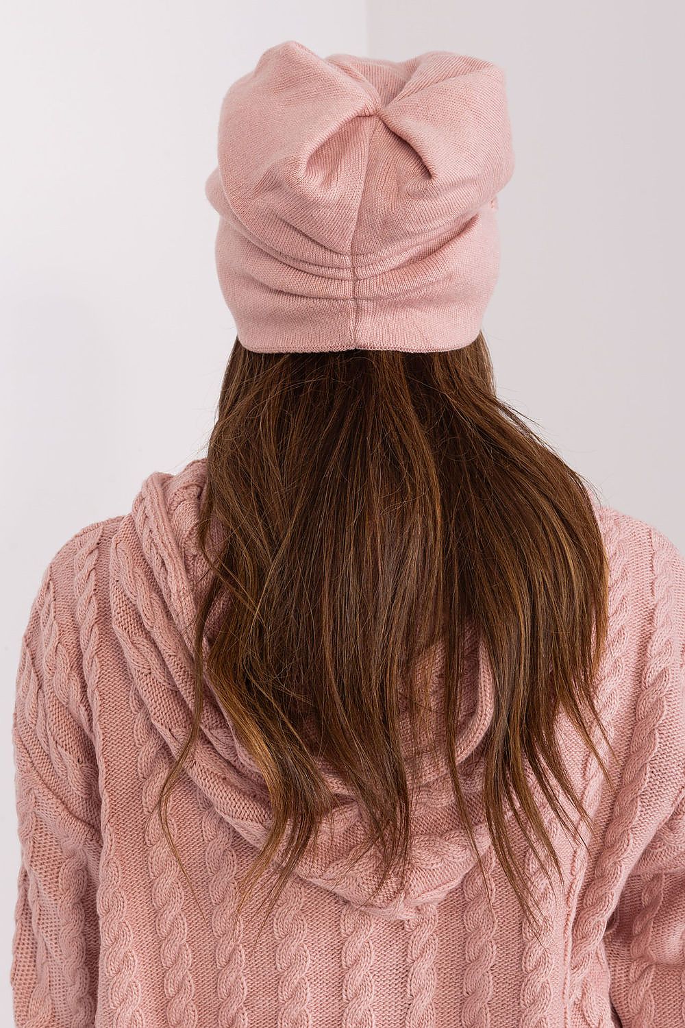   Czapka Model AT-CZ-2329.76 Light Pink - AT 