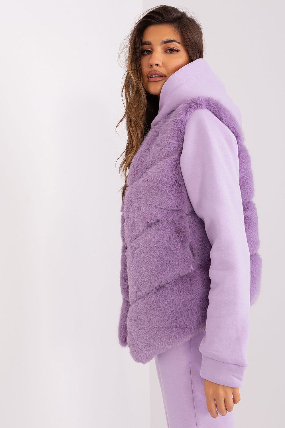  Kamizelka Model AT-KZ-2349.00P Light Violet - AT 