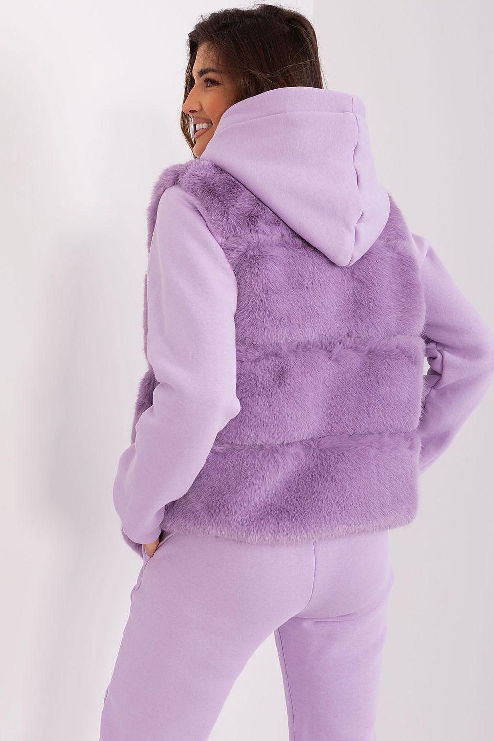  Kamizelka Model AT-KZ-2349.00P Light Violet - AT 