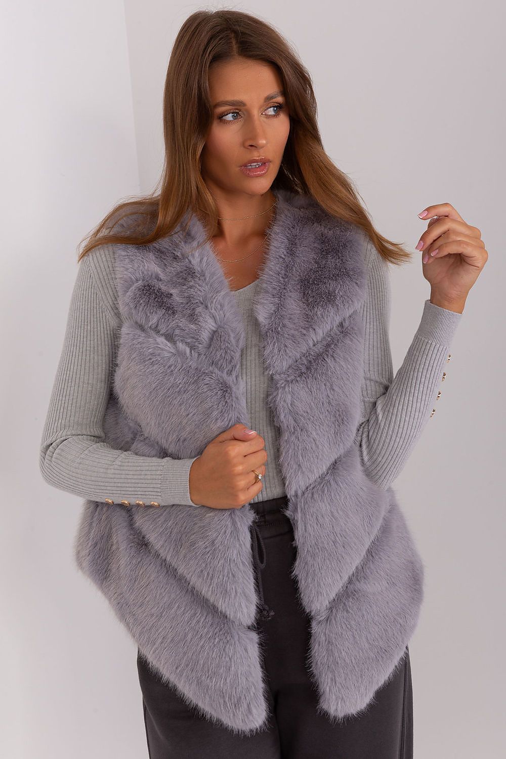   Kamizelka Model AT-KZ-2349.00P Grey - AT 