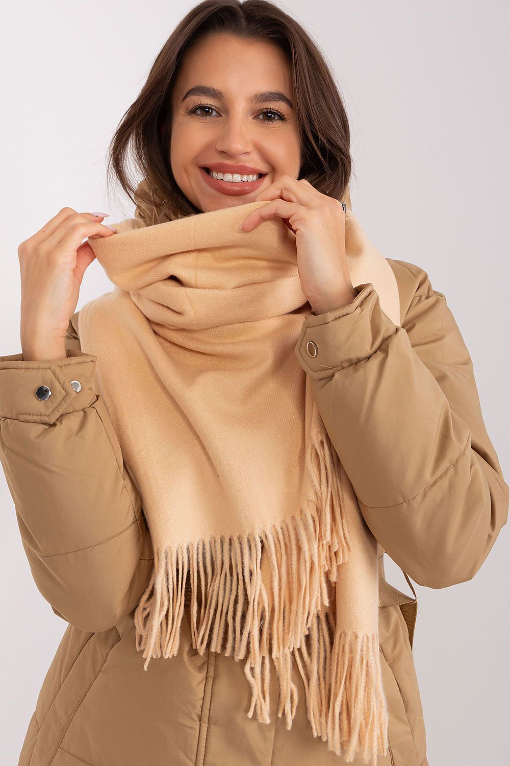   Szalik Model AT-SZ-23185.62P Beige - AT 