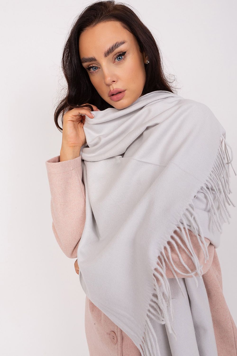   Szalik Model AT-SZ-23185.73P Light Grey - AT 