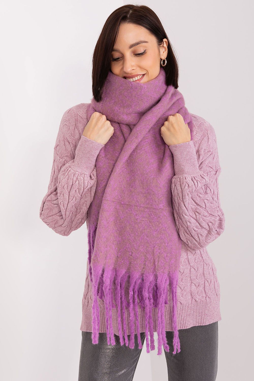   Szalik Model AT-SZ-23125.75 Violet - AT 