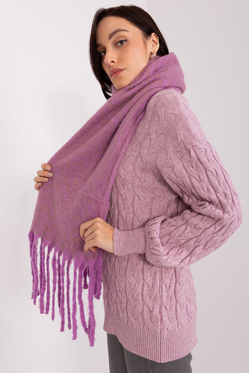   Szalik Model AT-SZ-23125.75 Violet - AT 
