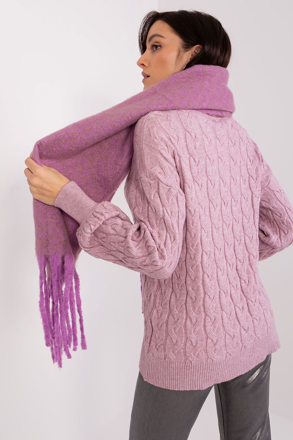   Szalik Model AT-SZ-23125.75 Violet - AT 