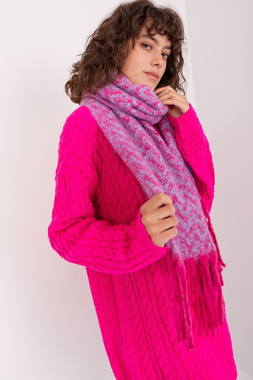   Szalik Model AT-SZ-23125.75 Pink - AT 