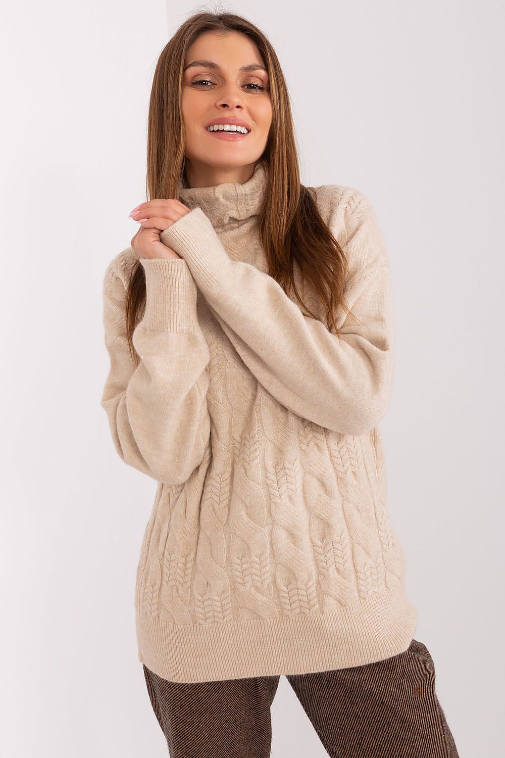   Golf Damski Model AT-SW-23401.97P Beige - AT 