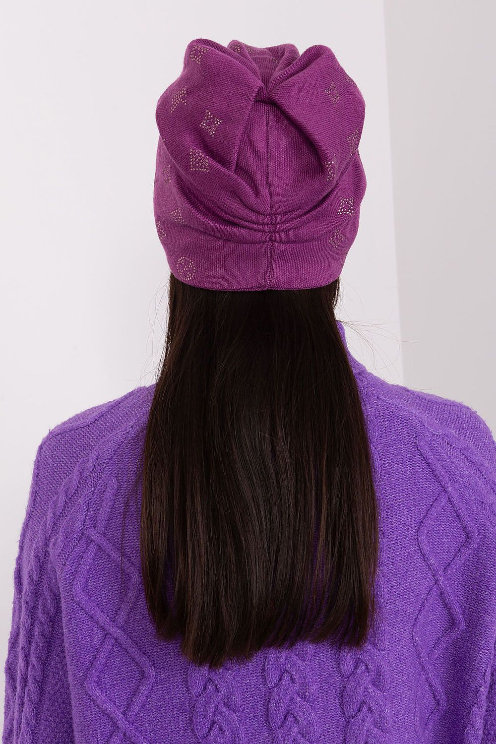   Czapka Model AT-CZ-2325.86 Violet - AT 