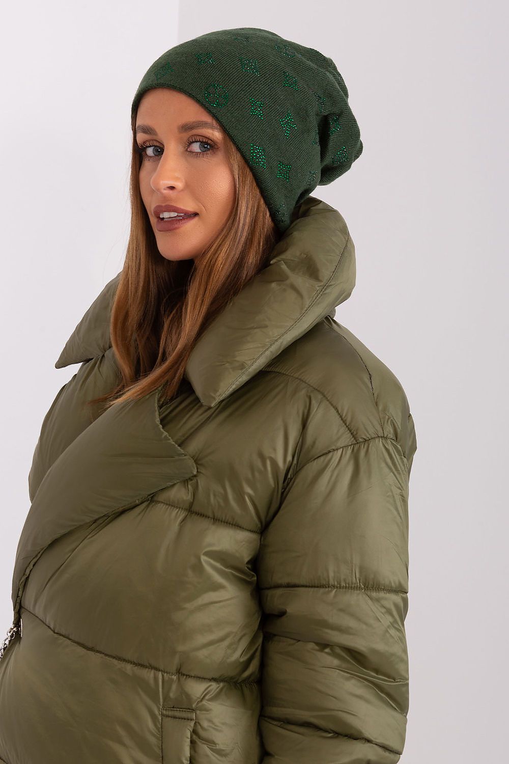   Czapka Model AT-CZ-2325.96 Dark Green - AT 