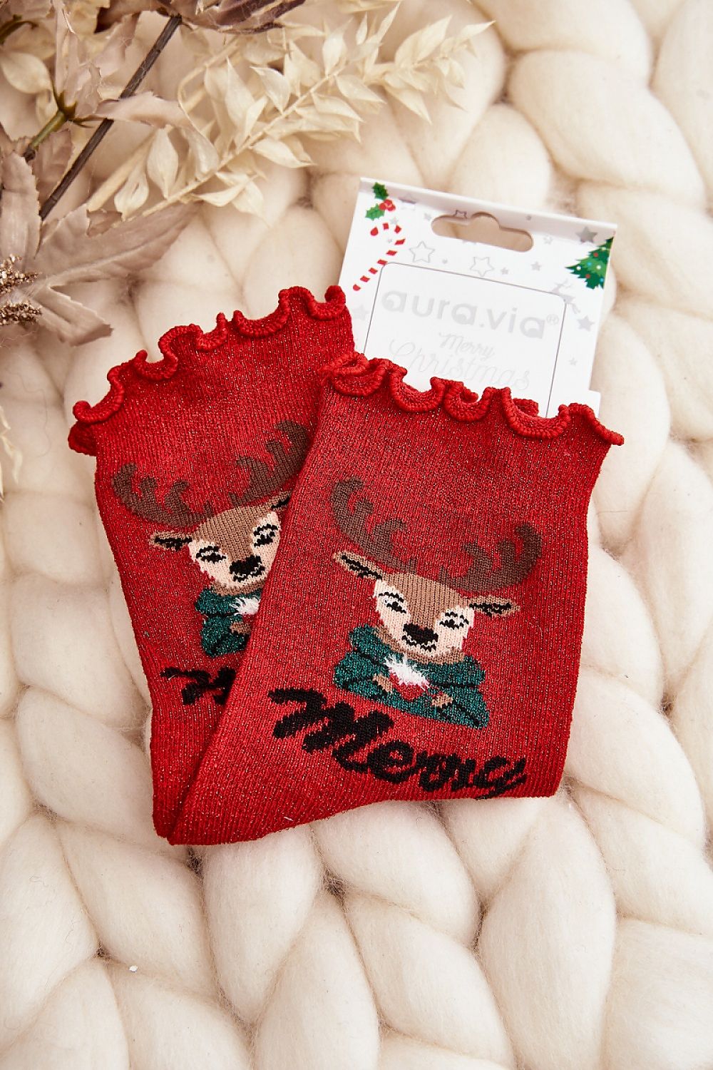   Skarpety Model SK.29168/SN756 Red - Step in style 