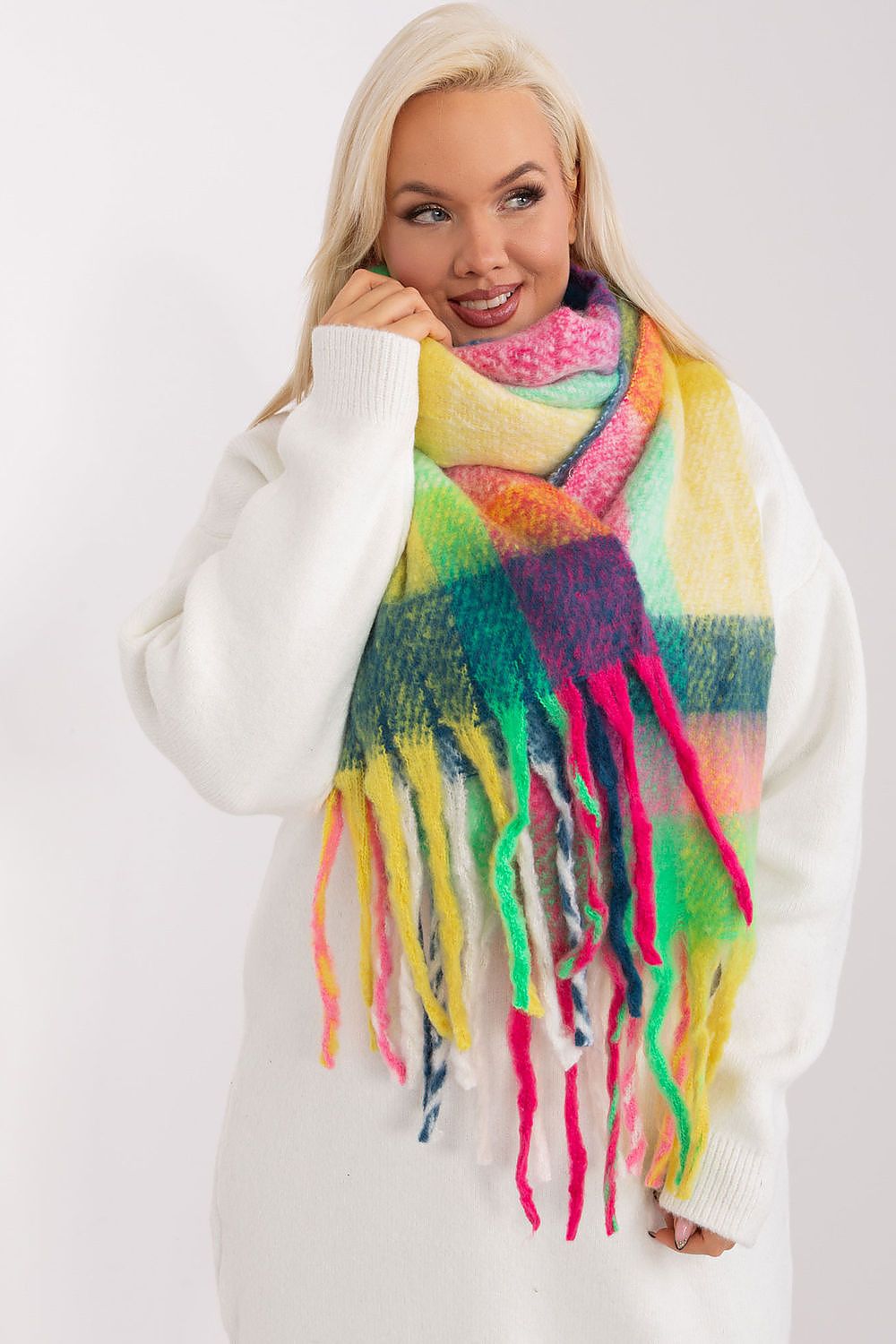   Szalik Model AT-SZ-2313.31 Pink - AT 