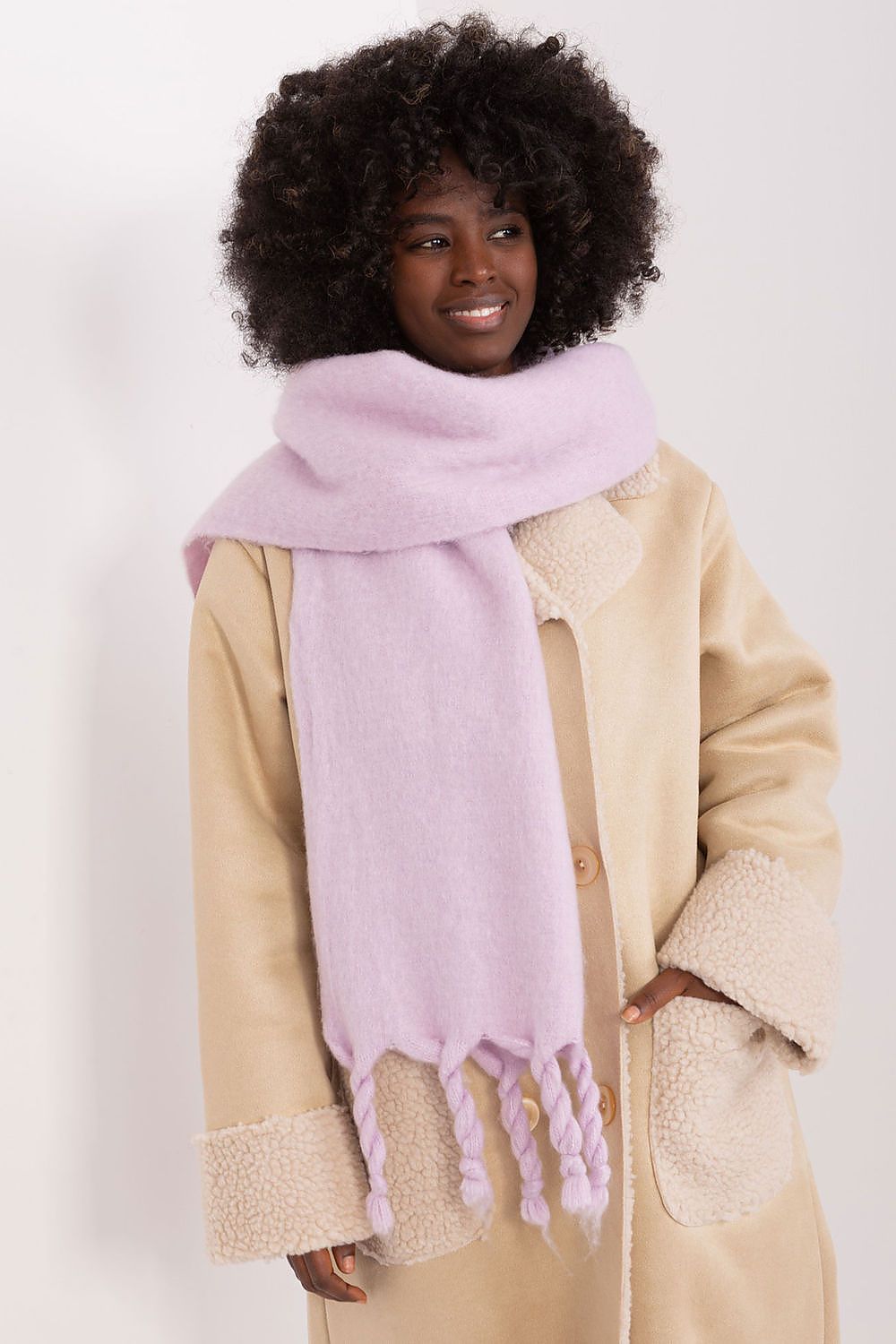   Szalik Model AT-SZ-2313502.31P Light Violet - AT 