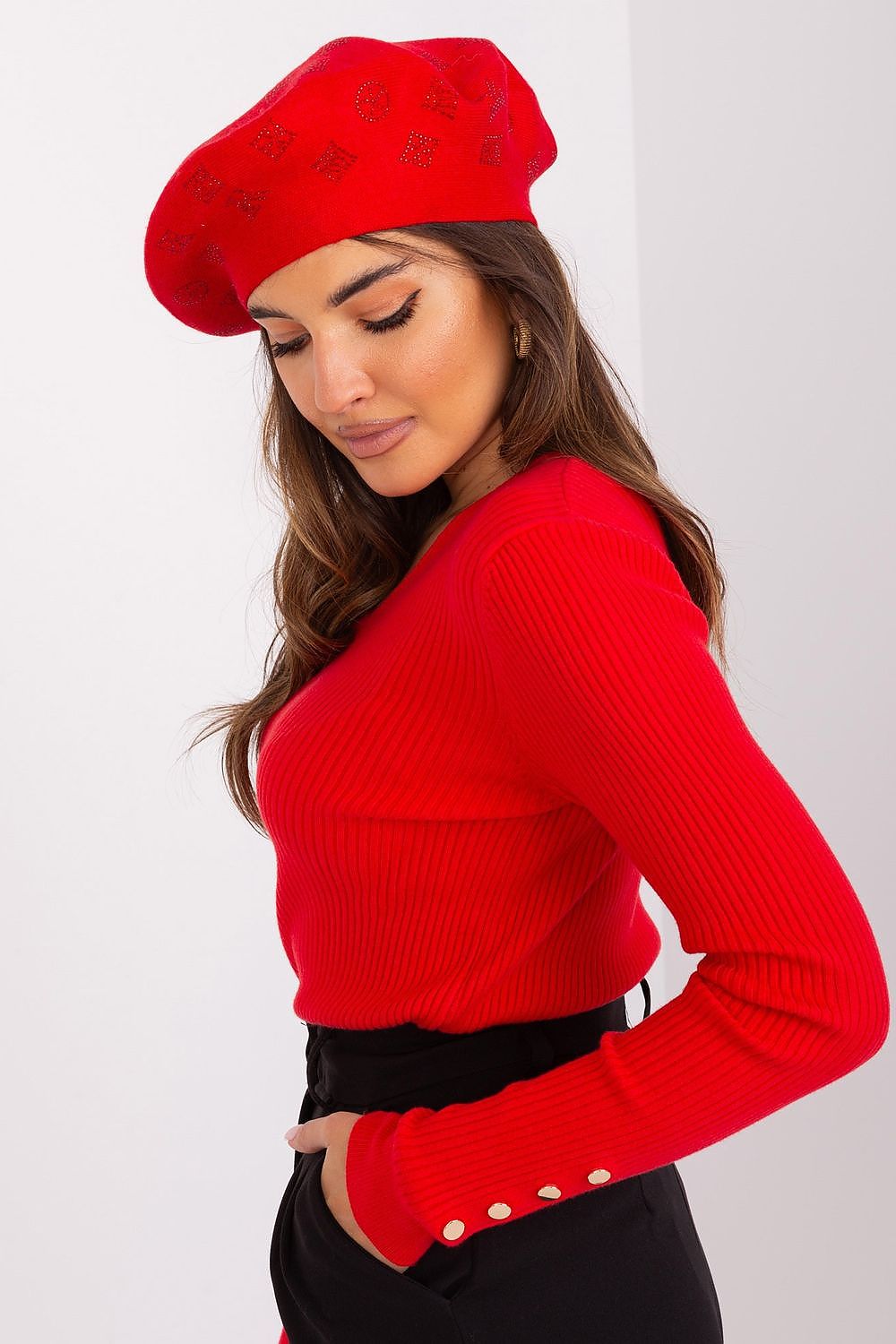   Beret Model AT-CZ-2318.30 Red - AT 