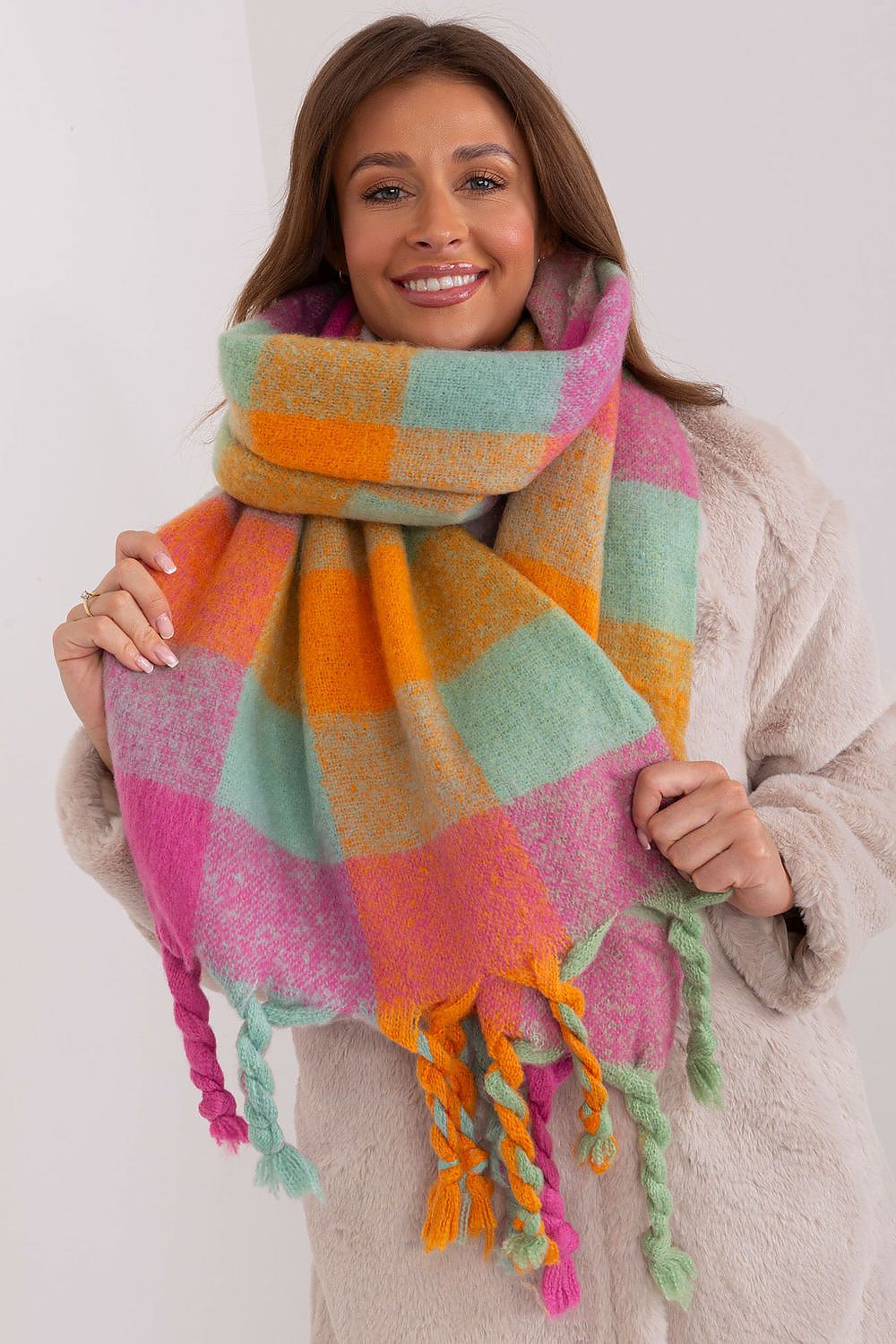   Szalik Model AT-SZ-2313501.98 Pink - AT 