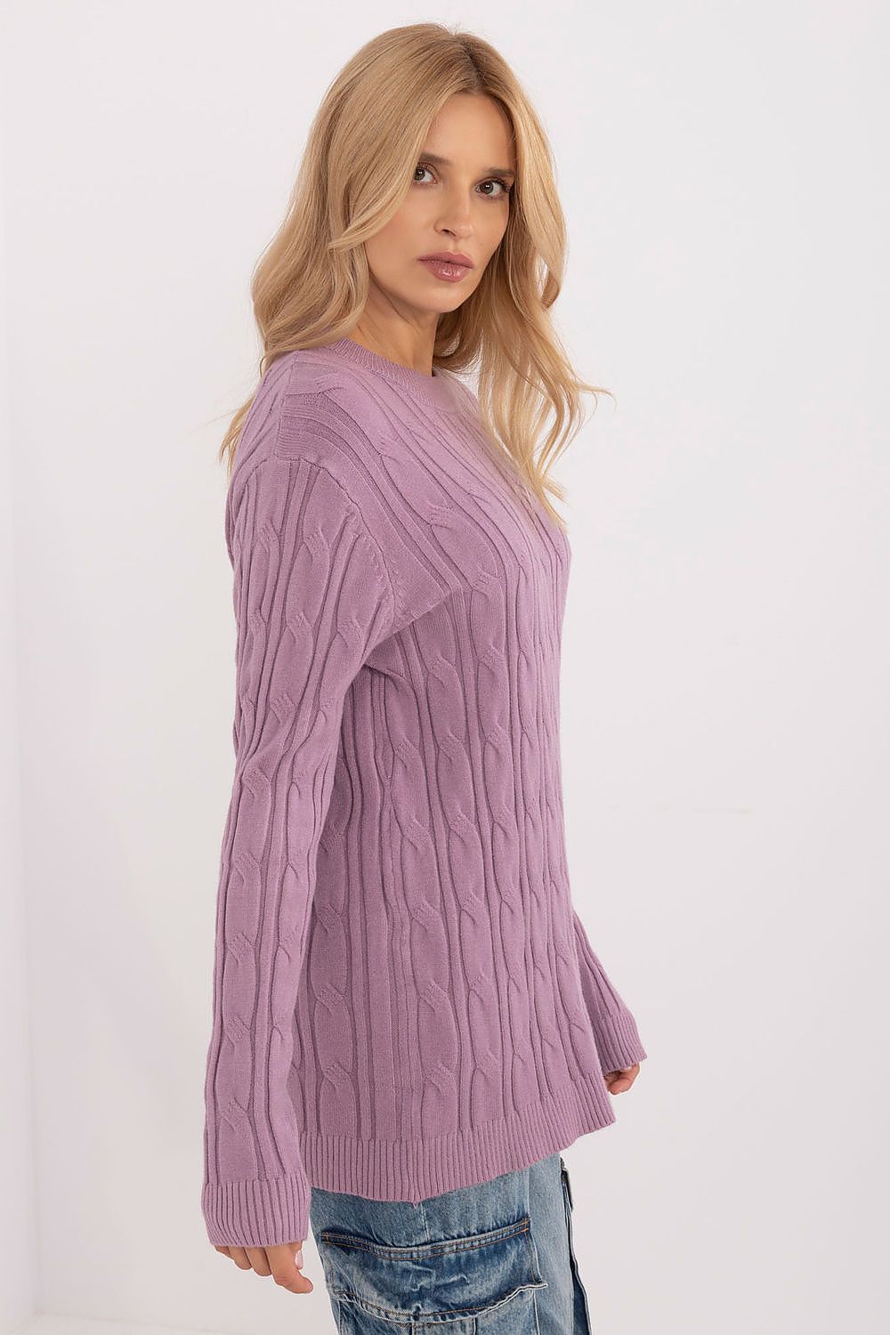   Sweter Damski Model AT-SW-2343.88 Violet - AT 