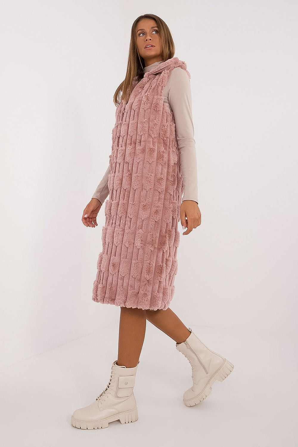   Kamizelka Model AT-KZ-2368-1.07 Dark Pink - AT 