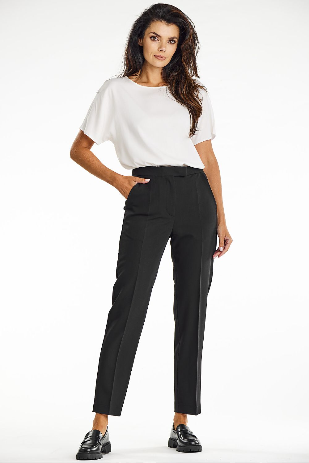  Spodnie Damskie Model A675 Black - awama 