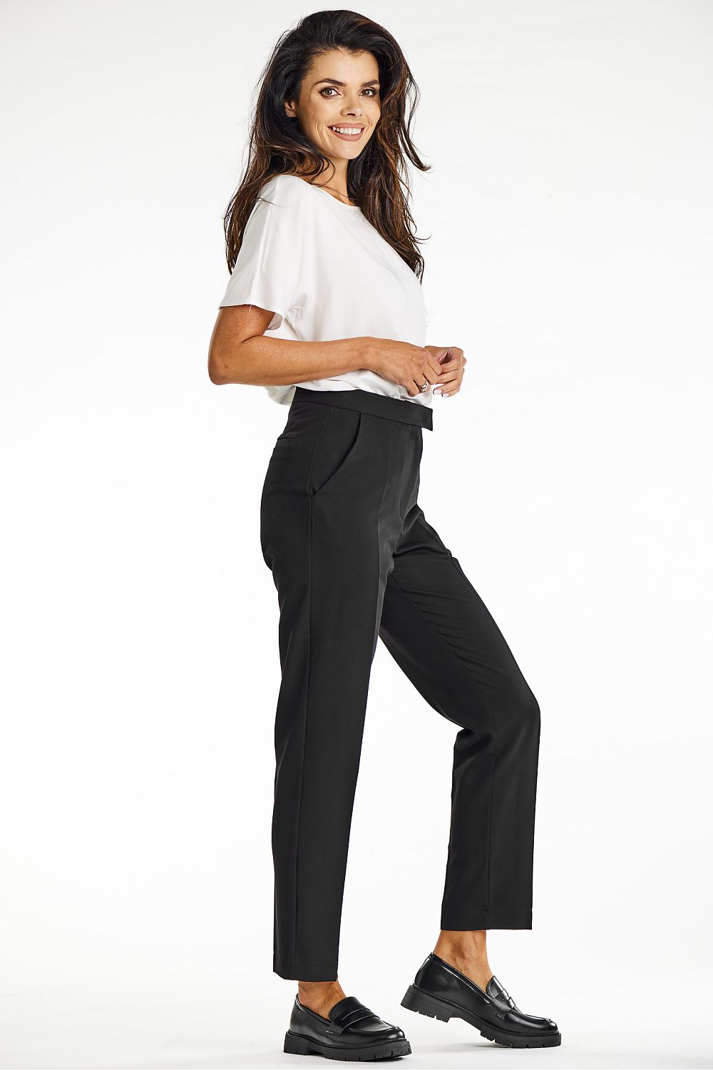  Spodnie Damskie Model A675 Black - awama 