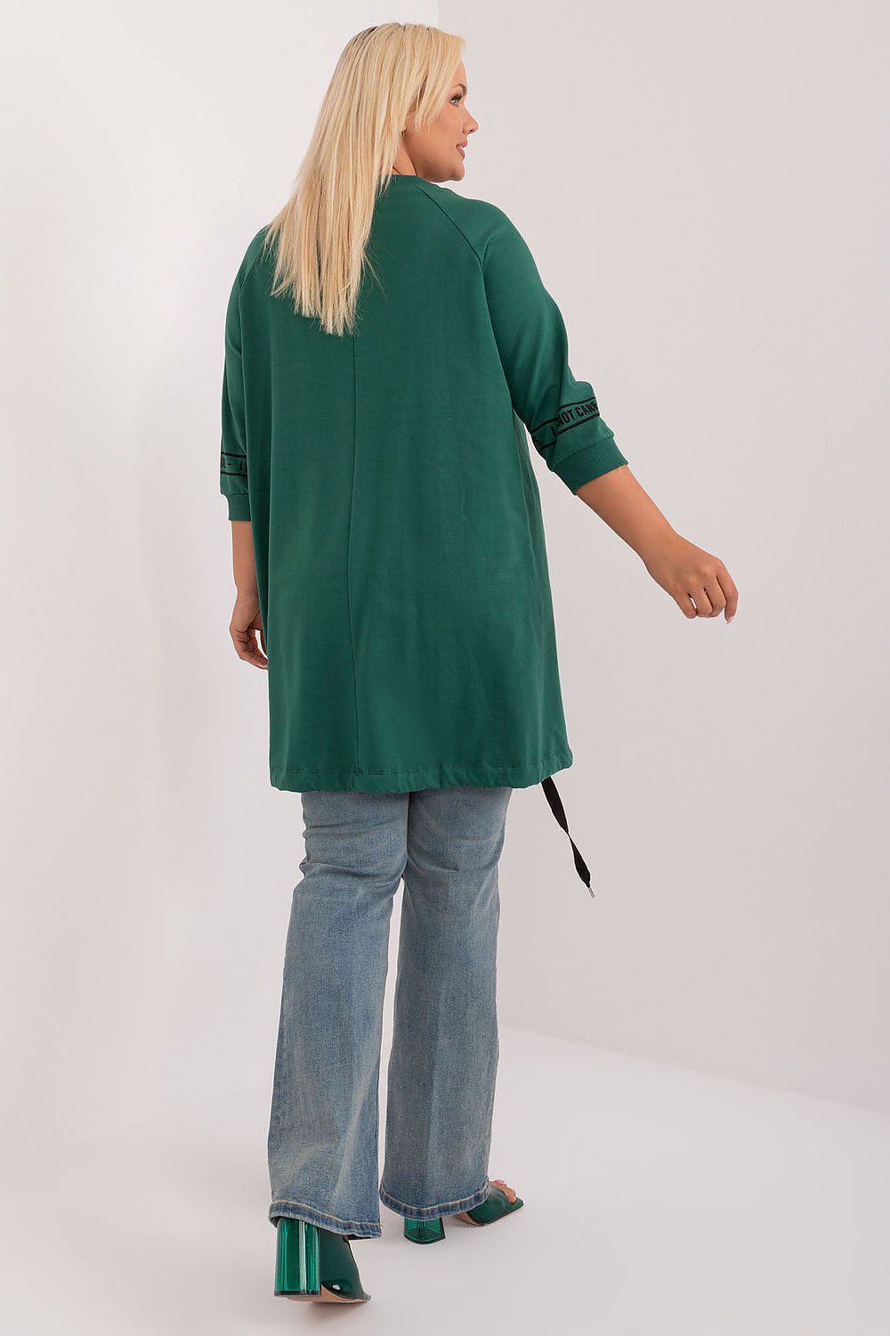   Bluzka Model RV-TU-7598.94 Dark Green - Relevance 