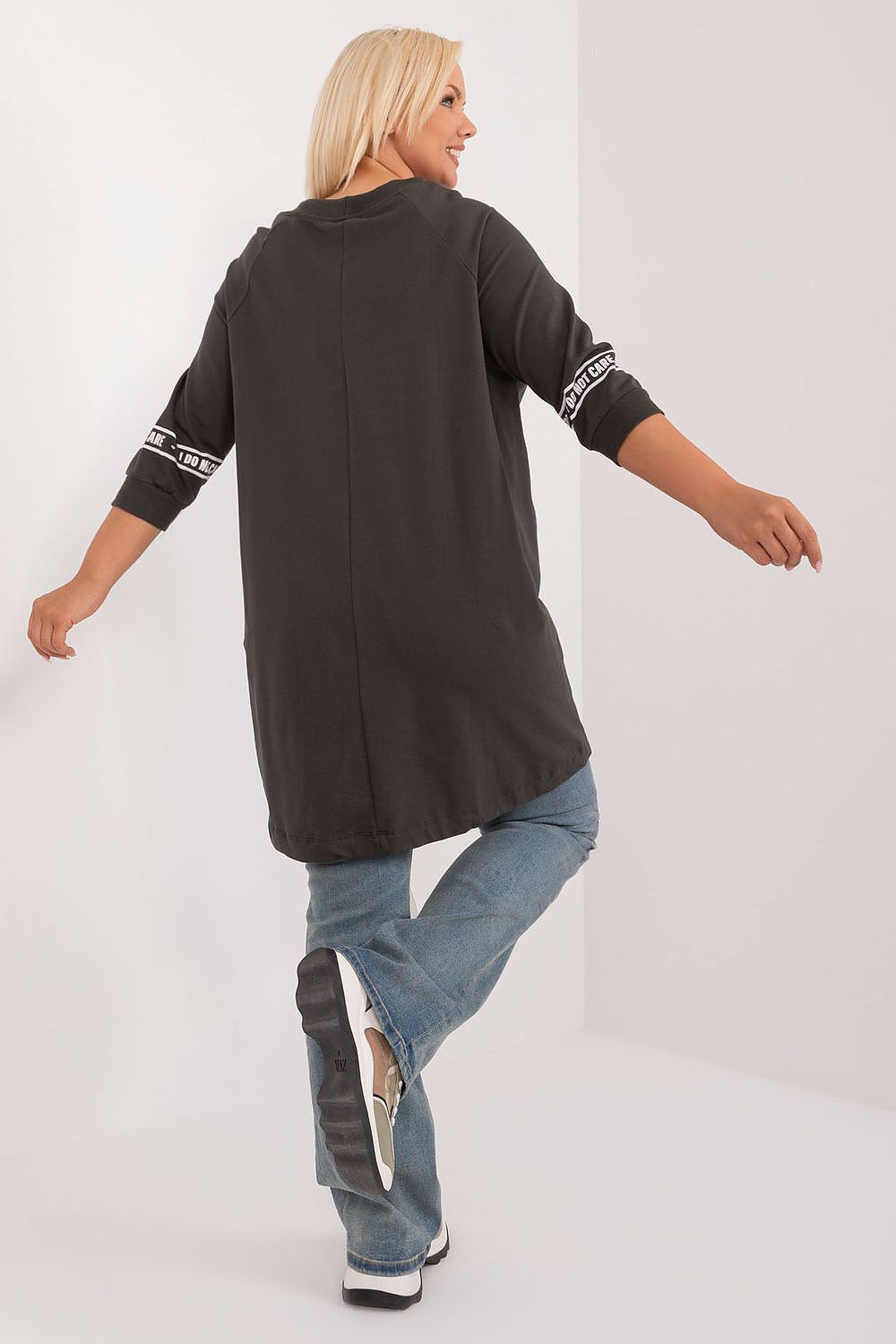   Bluzka Model RV-TU-7598.94 Dark Khaki - Relevance 