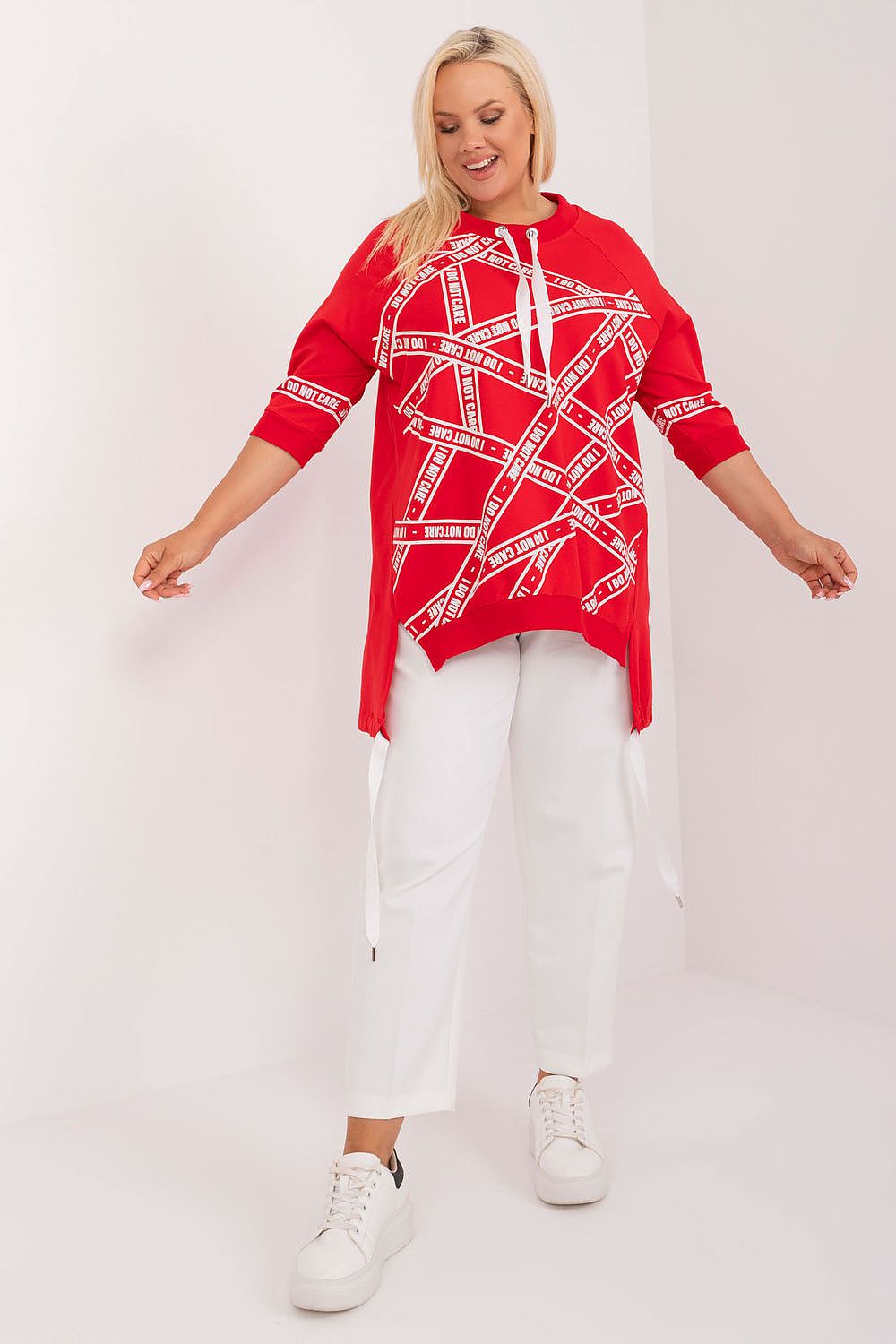   Bluzka Model RV-TU-7598.94 Red - Relevance 