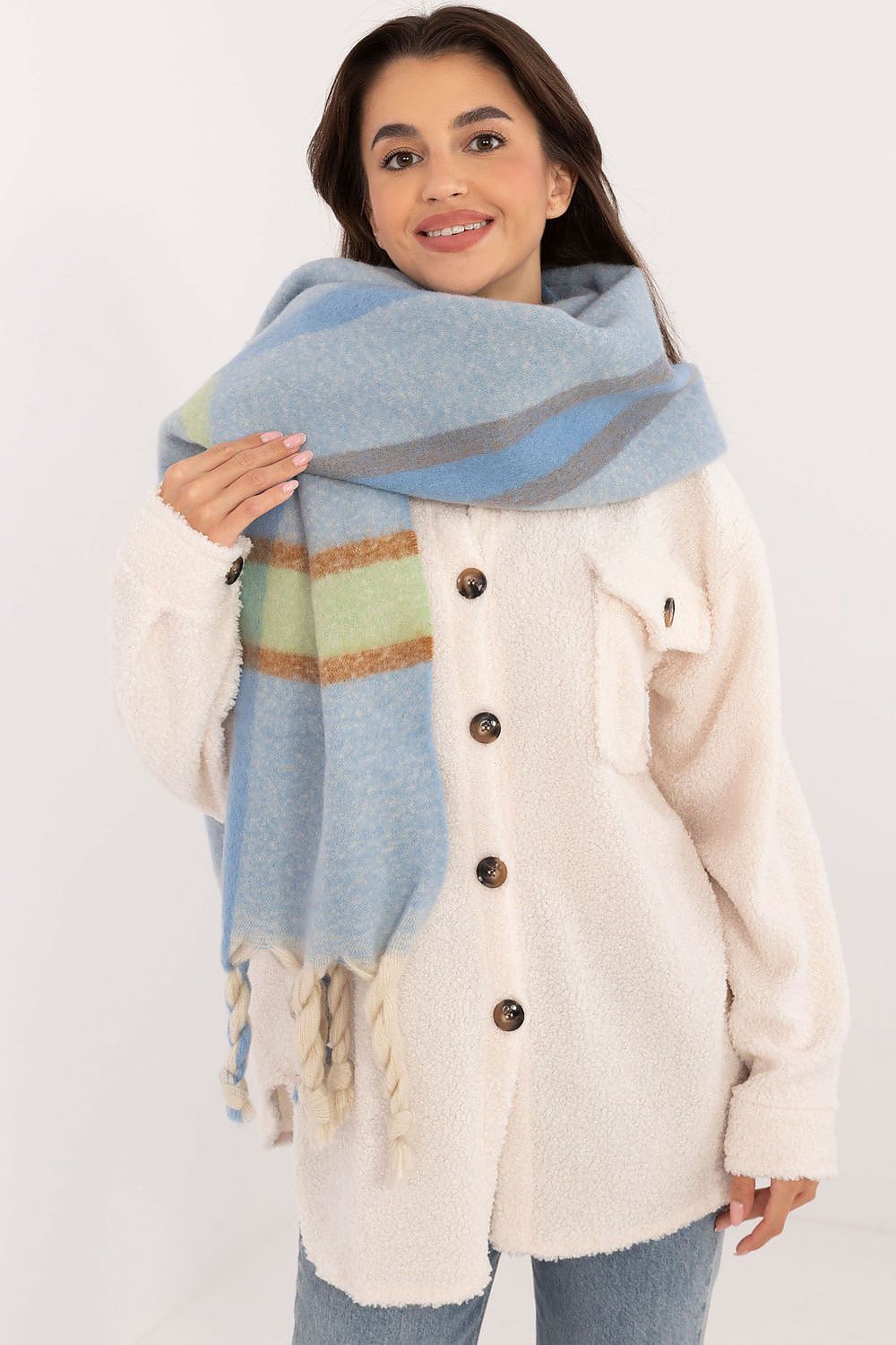   Szalik Model AT-SZ-2315.33 Light Blue - AT 