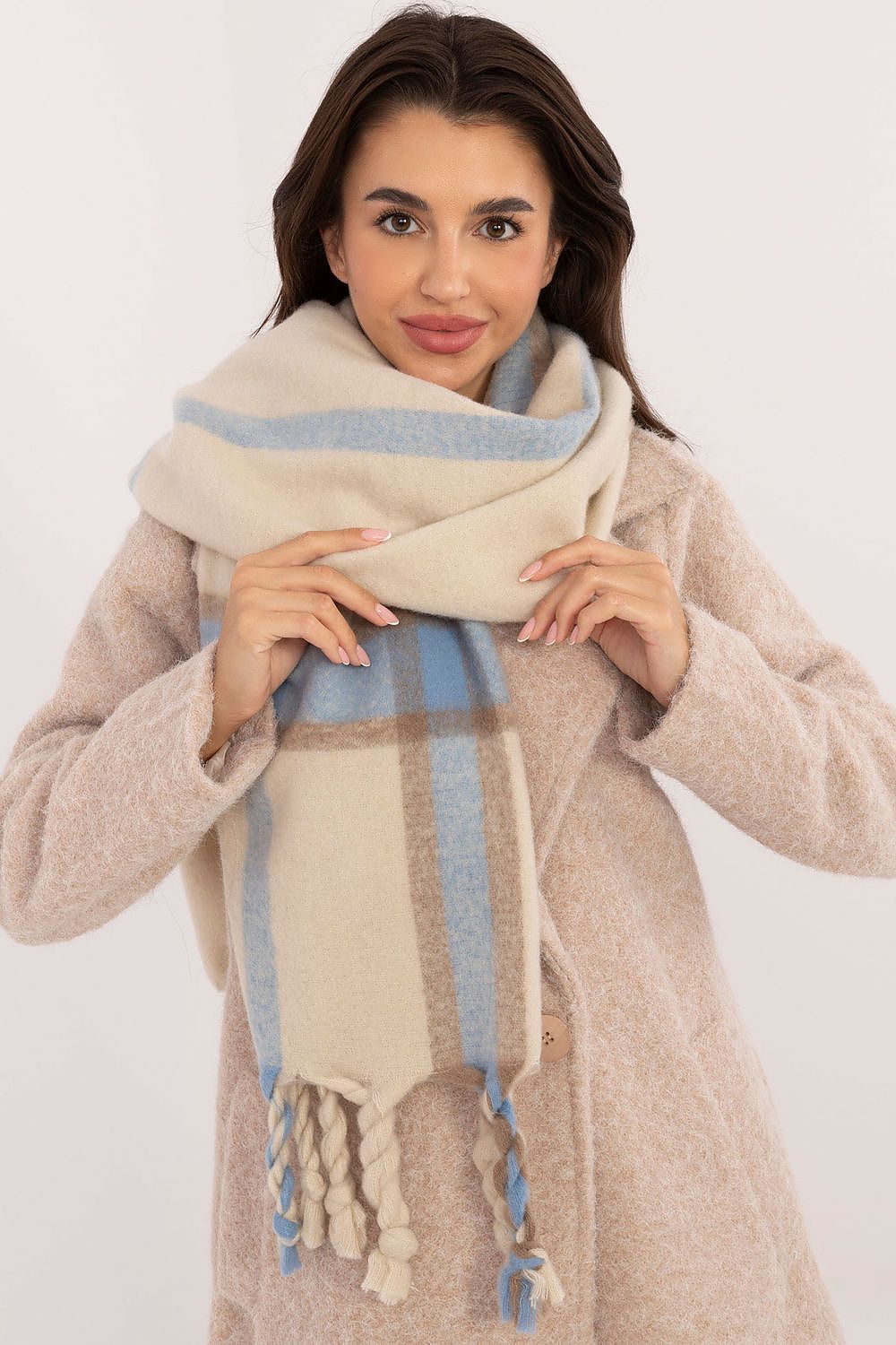   Szalik Model AT-SZ-2315.33 Light Beige - AT 