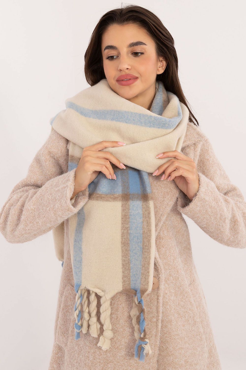   Szalik Model AT-SZ-2315.33 Light Beige - AT 