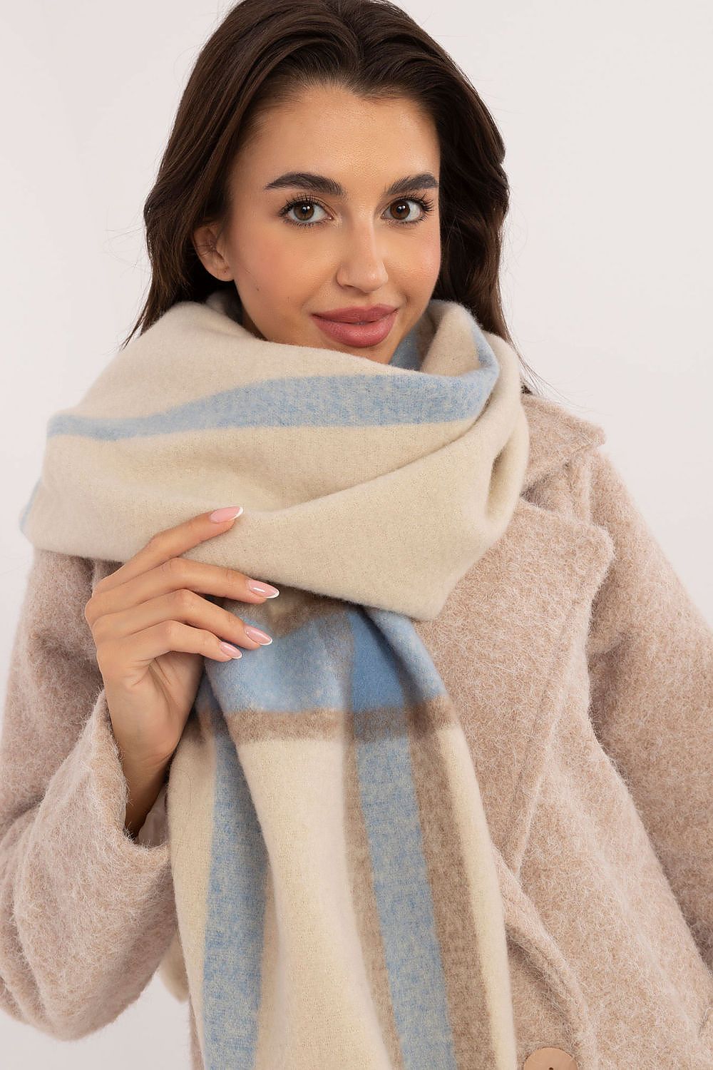   Szalik Model AT-SZ-2315.33 Light Beige - AT 