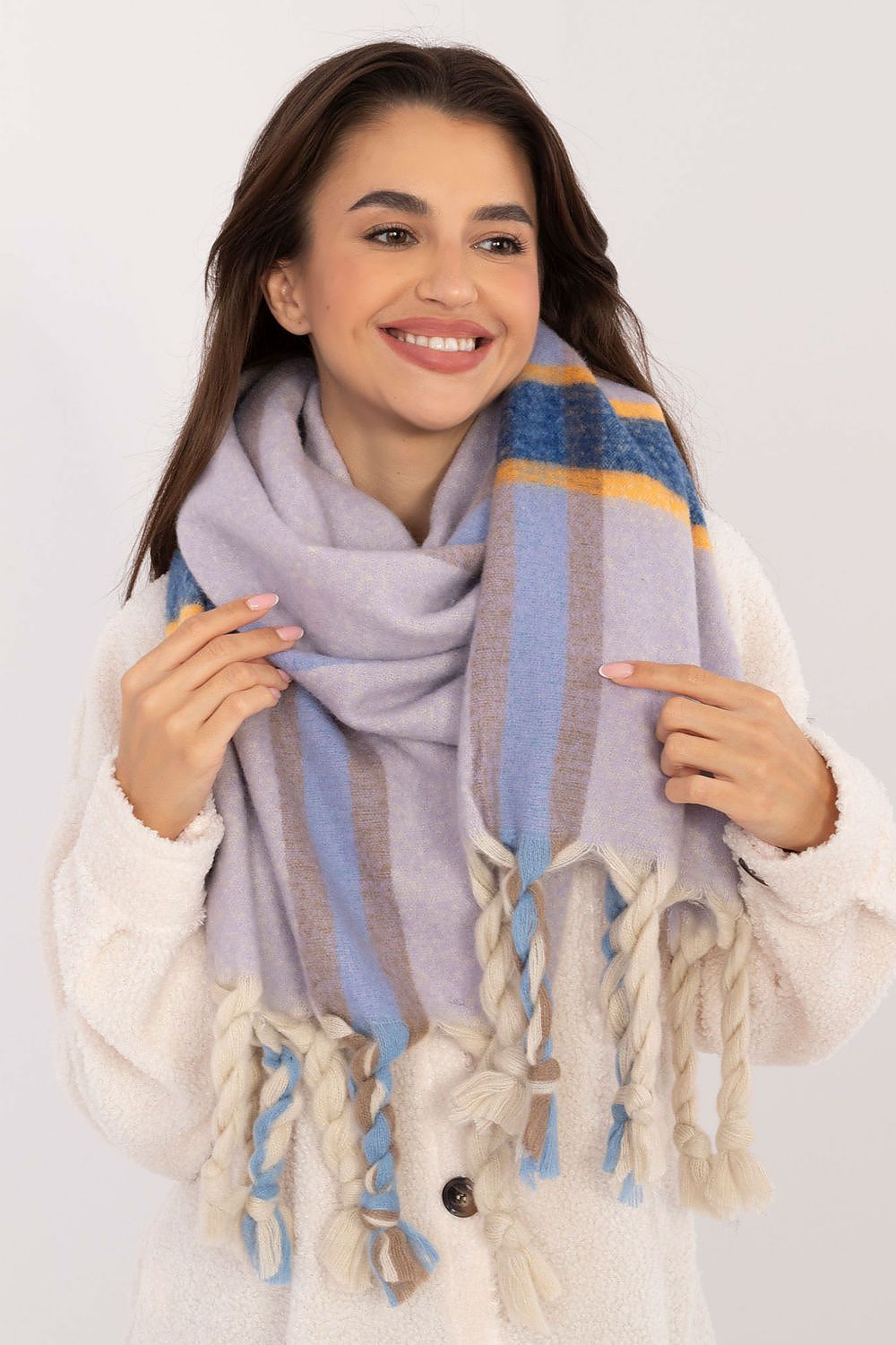   Szalik Model AT-SZ-2315.33 Light Violet - AT 