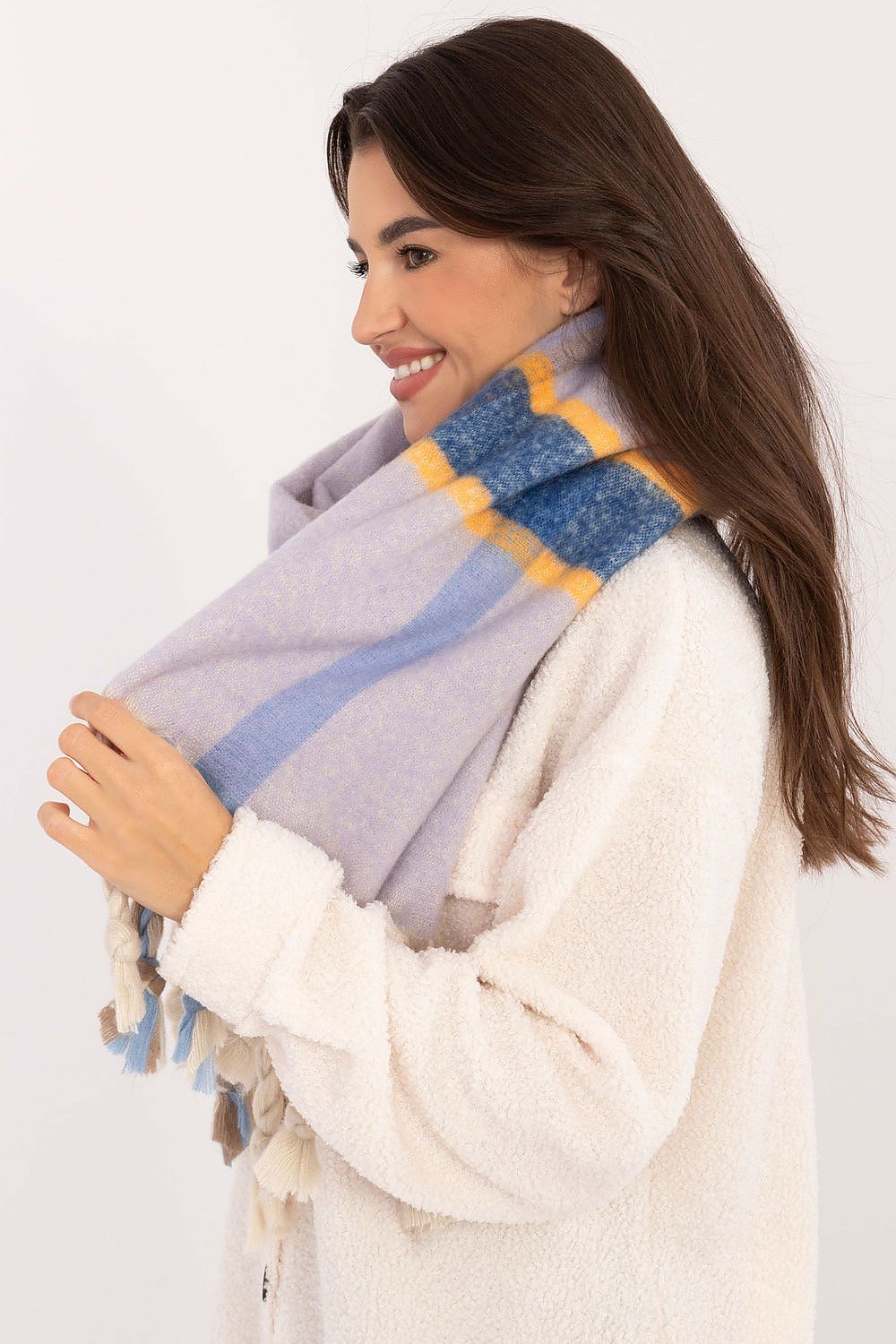   Szalik Model AT-SZ-2315.33 Light Violet - AT 
