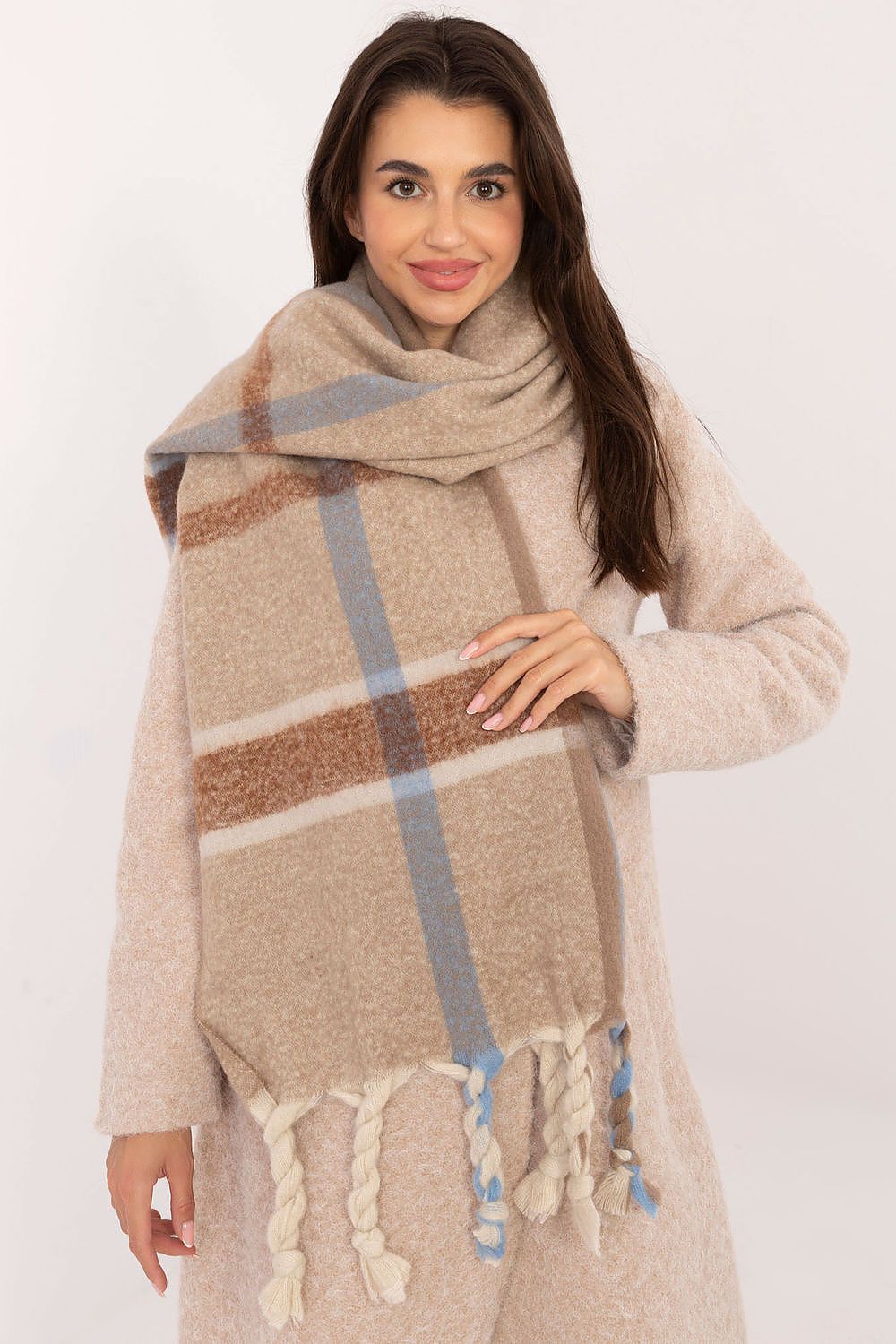   Szalik Model AT-SZ-2315.33 Dark Beige - AT 