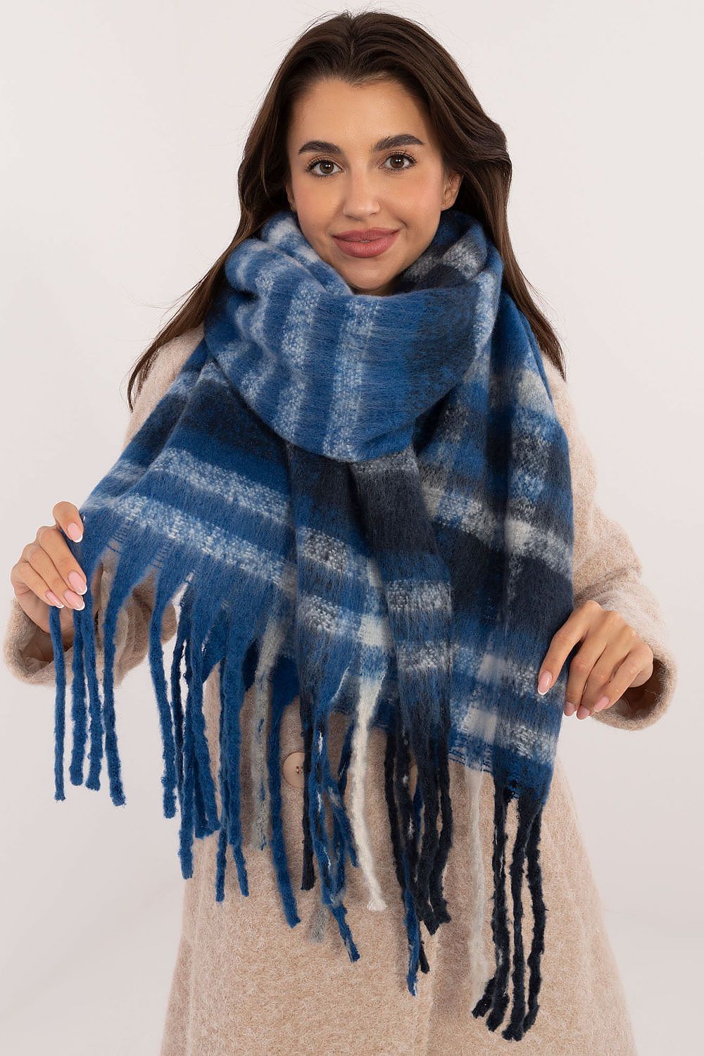   Szalik Model AT-SZ-231301.49 Dark Blue - AT 