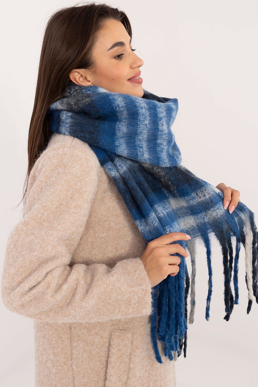   Szalik Model AT-SZ-231301.49 Dark Blue - AT 