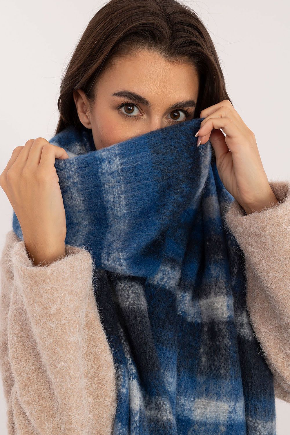   Szalik Model AT-SZ-231301.49 Dark Blue - AT 