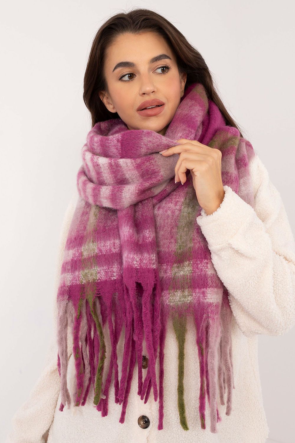   Szalik Model AT-SZ-231301.21 Light Violet - AT 