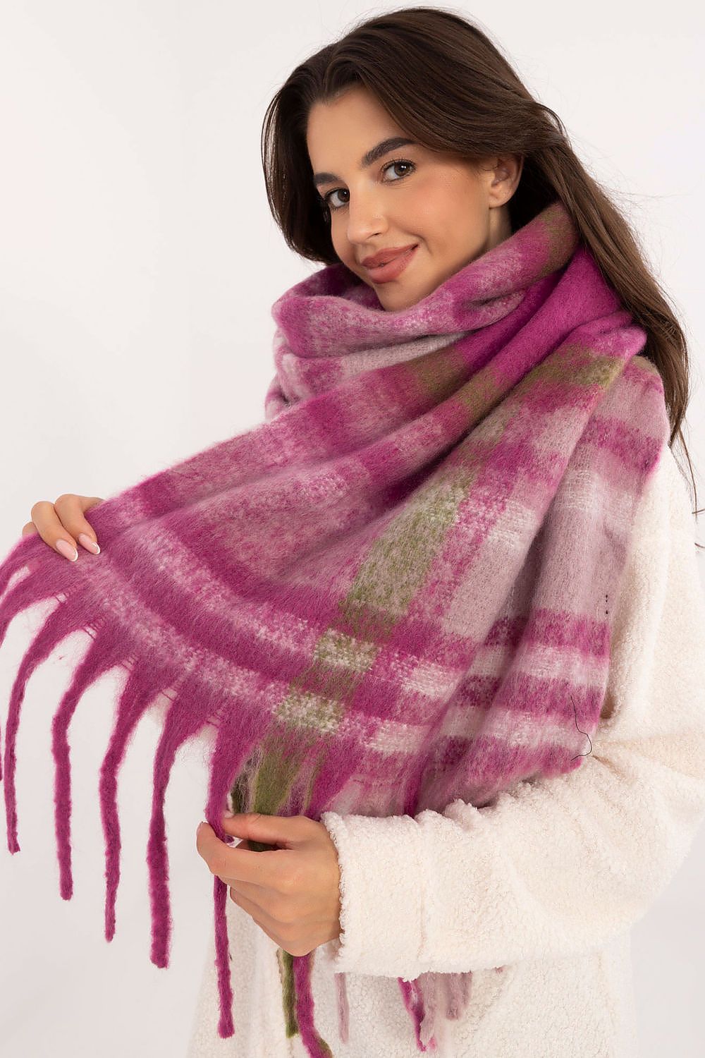   Szalik Model AT-SZ-231301.21 Light Violet - AT 