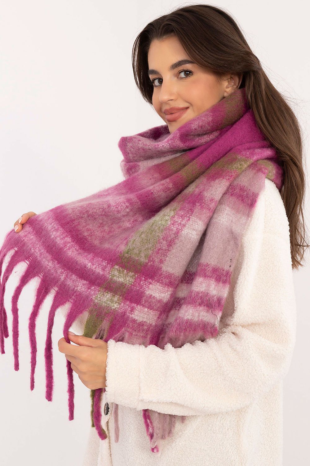   Szalik Model AT-SZ-231301.21 Light Violet - AT 