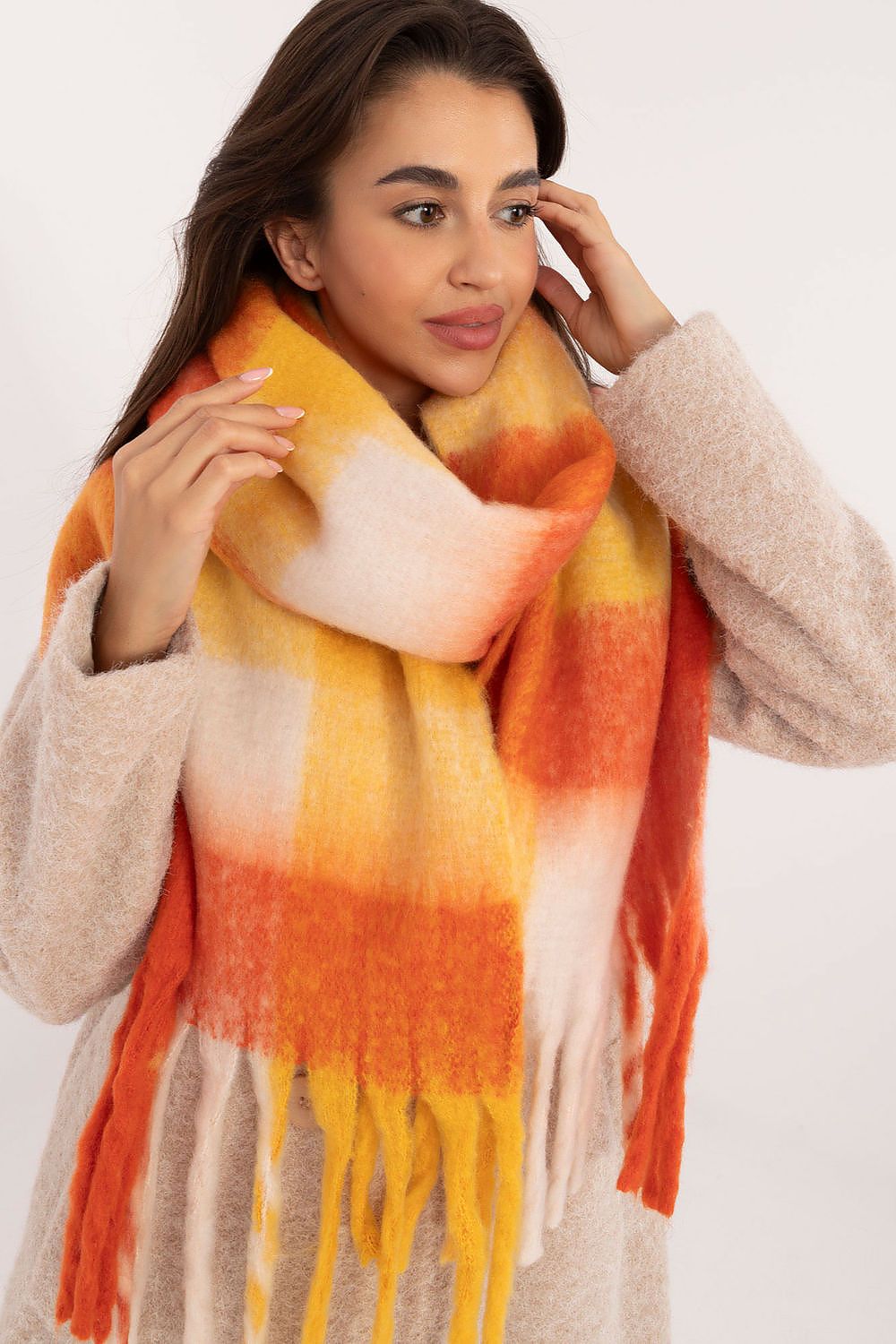   Szalik Model AT-SZ-2312501.62 Orange - AT 