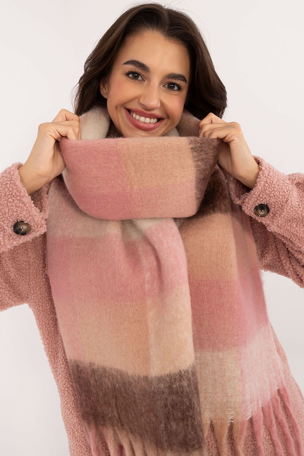   Szalik Model AT-SZ-2312502.35 Dark Pink - AT 