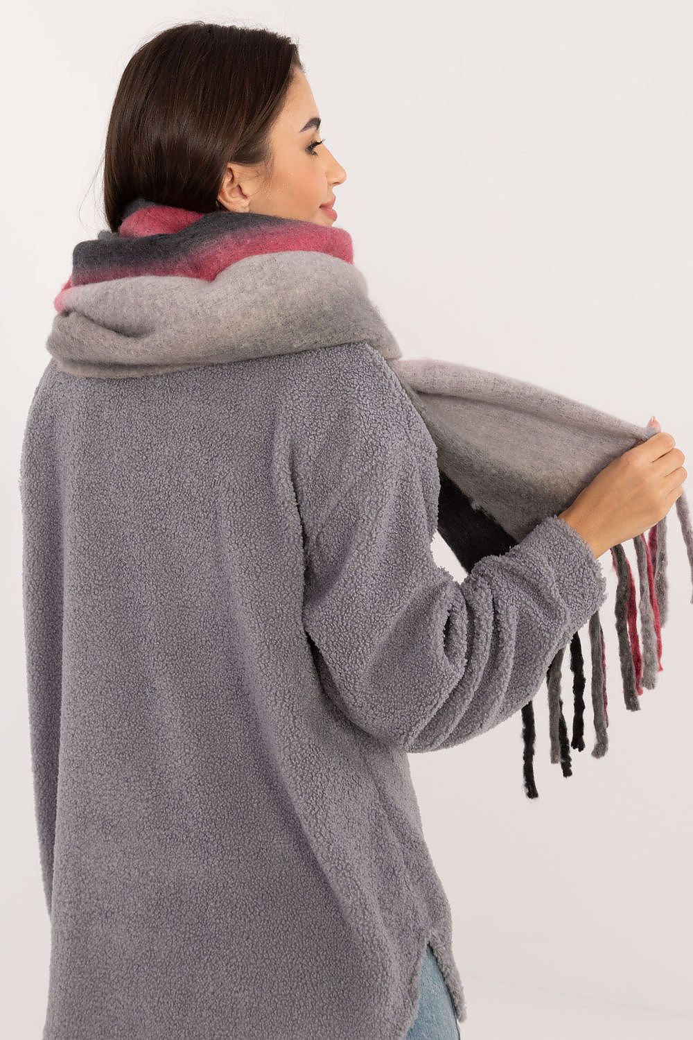   Szalik Model AT-SZ-2320.50 Grey/Black - AT 