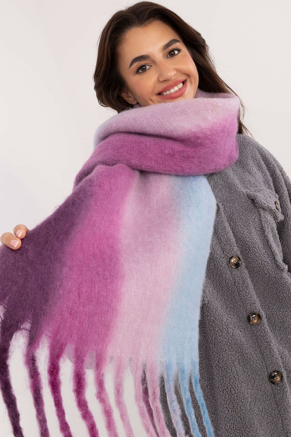   Szalik Model AT-SZ-2320.50 Violet - AT 