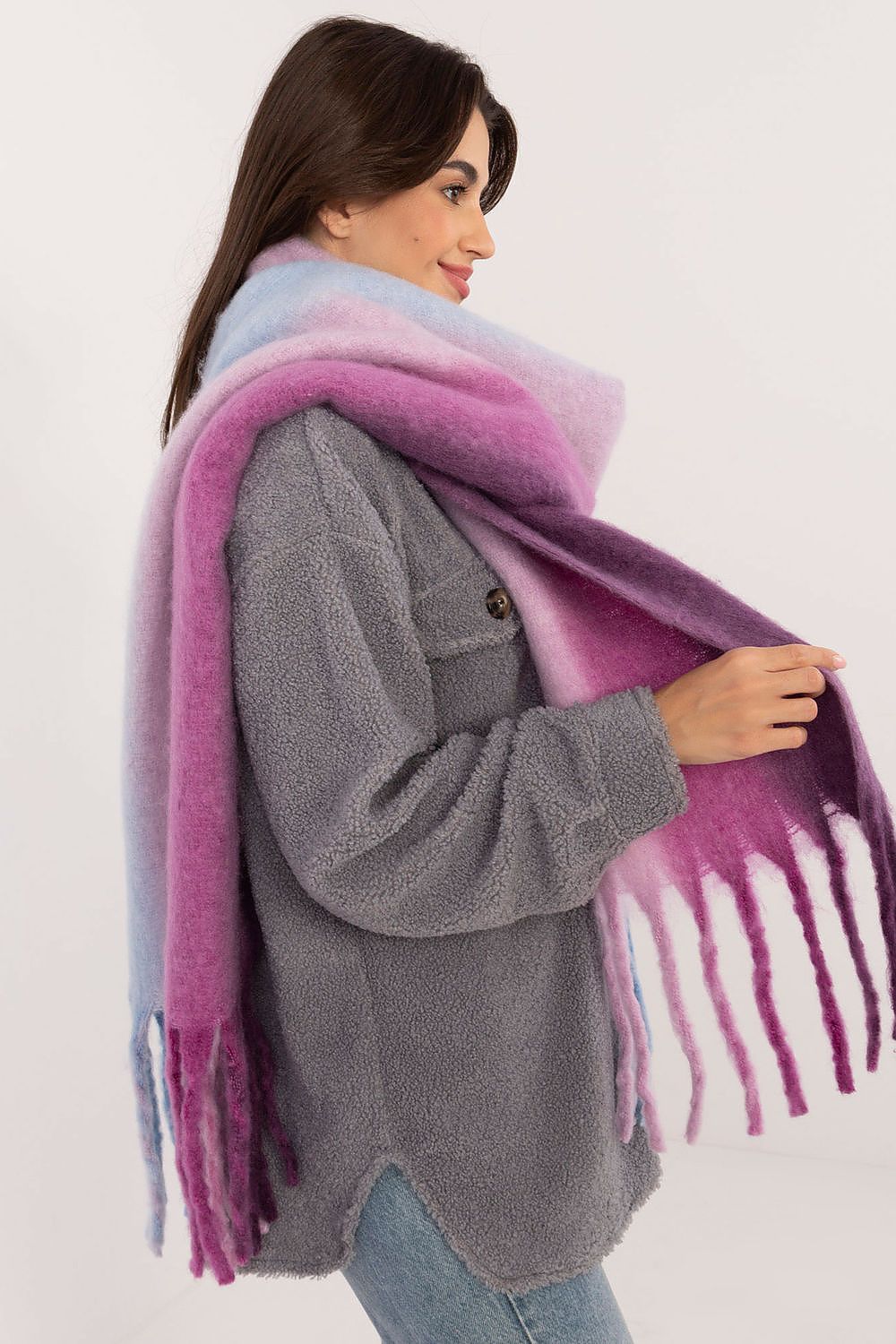   Szalik Model AT-SZ-2320.50 Violet - AT 