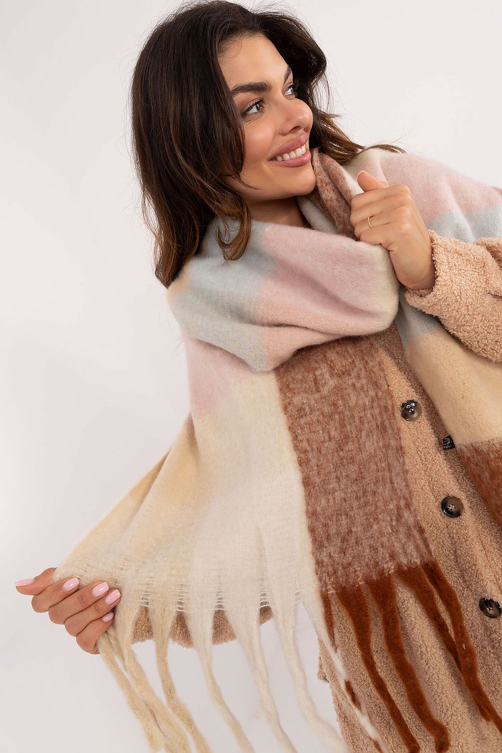   Szalik Model AT-SZ-2312501.62 Light Brown - AT 