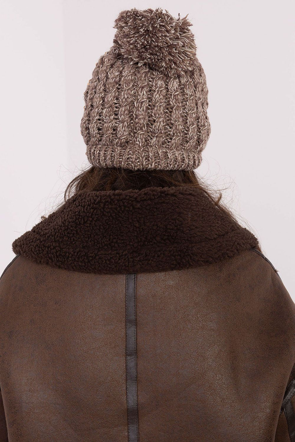   Czapka Model AT-CZ-JY-39.32 Dark Beige - AT 