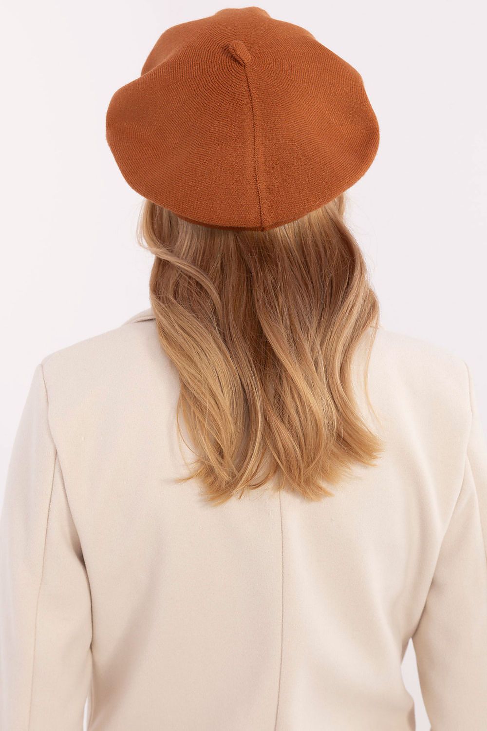   Beret Model AT-CZ-231305.91P Brown - AT 