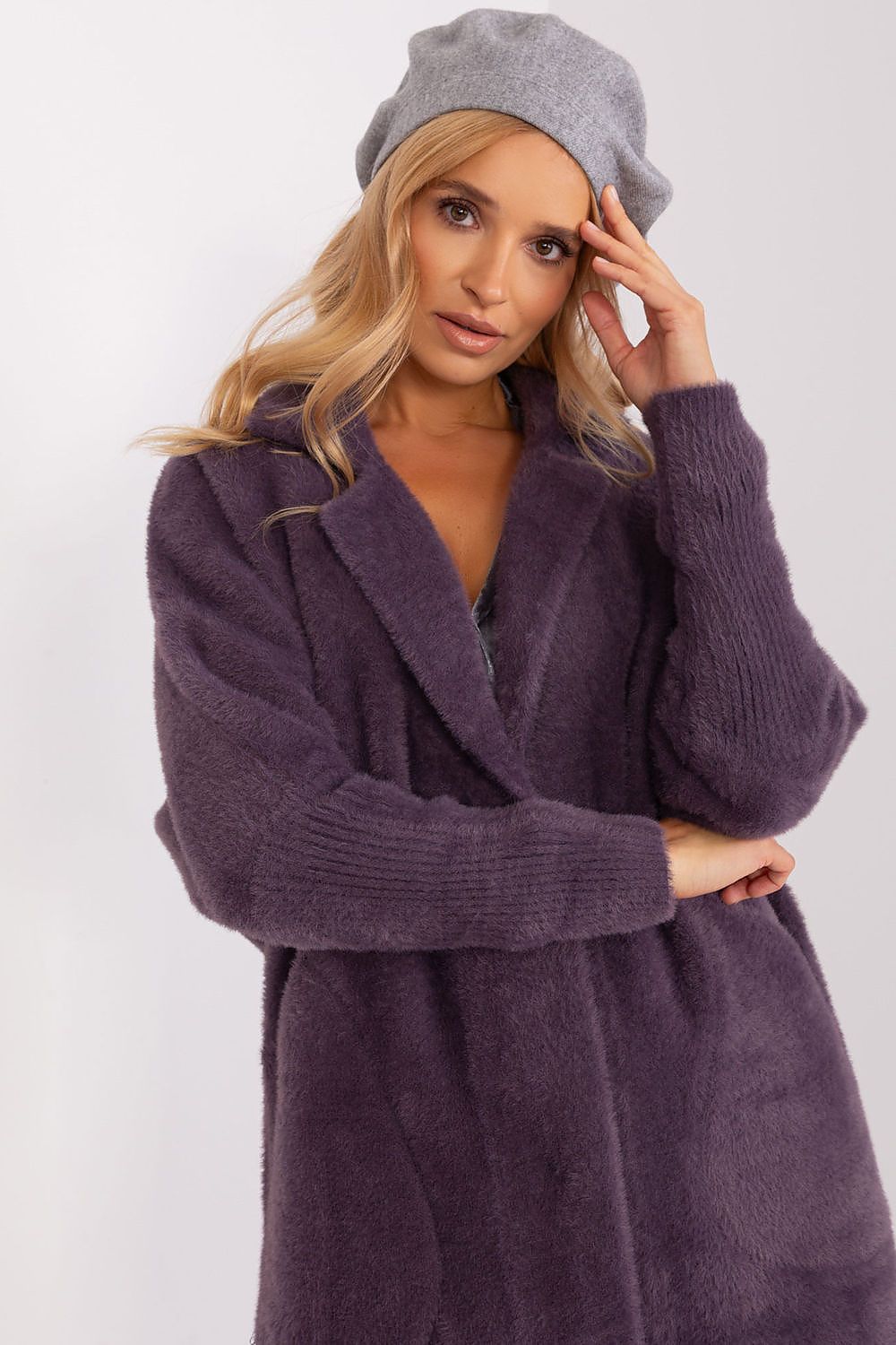   Beret Model AT-CZ-231305.91P Grey - AT 