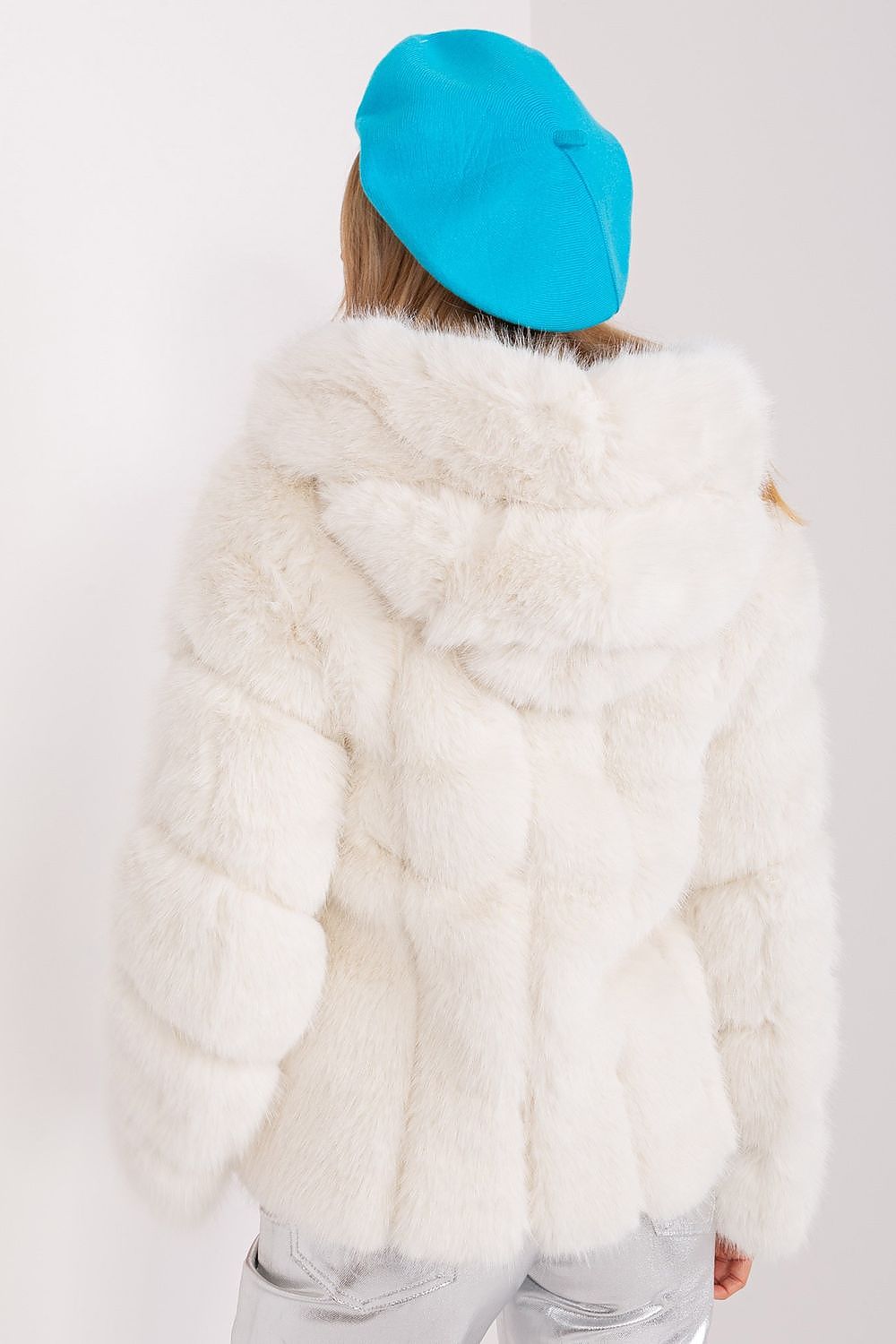   Czapka Model AT-CZ-231305.85P Turkus - AT 